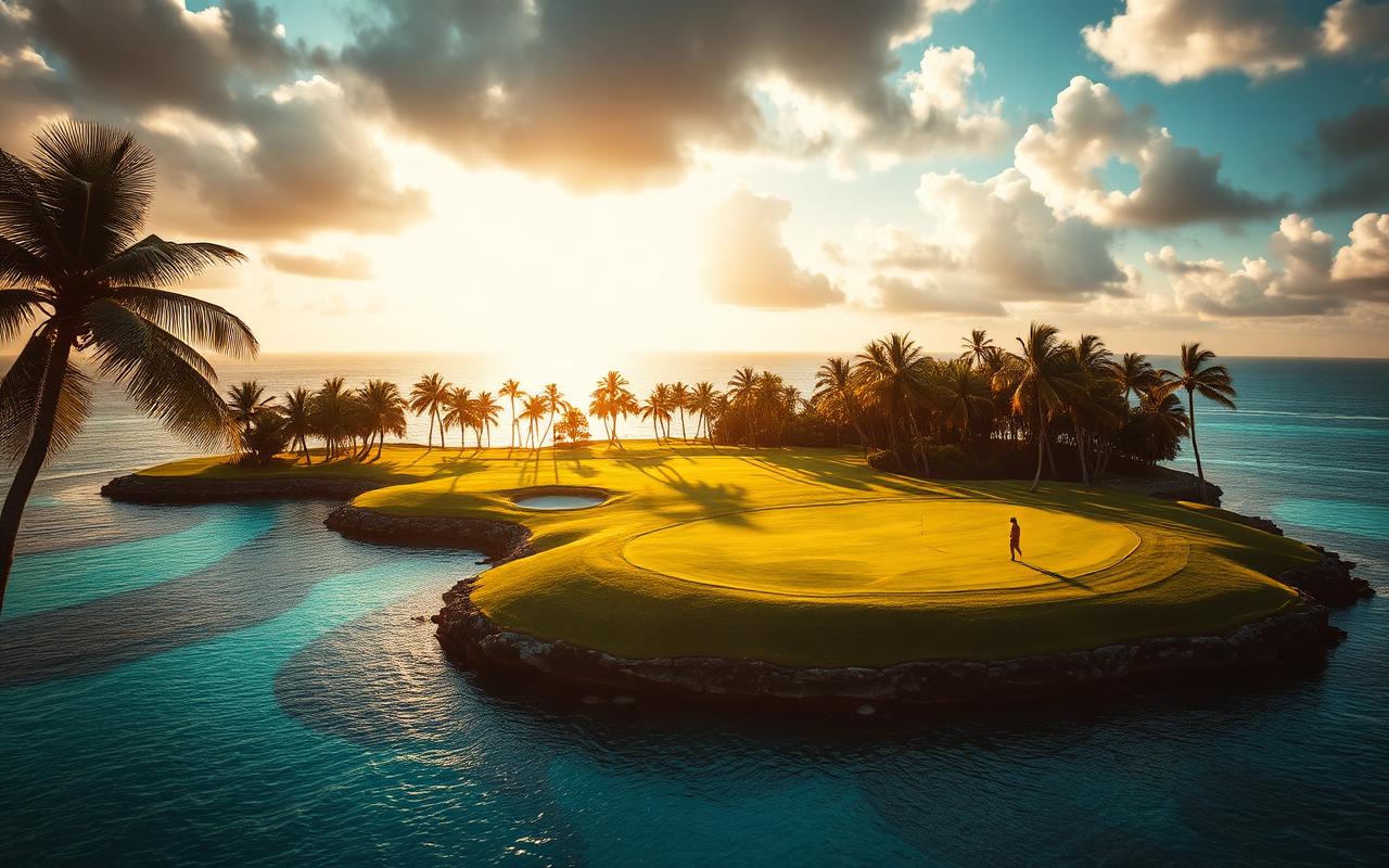 Island Green — Tropical Paradise