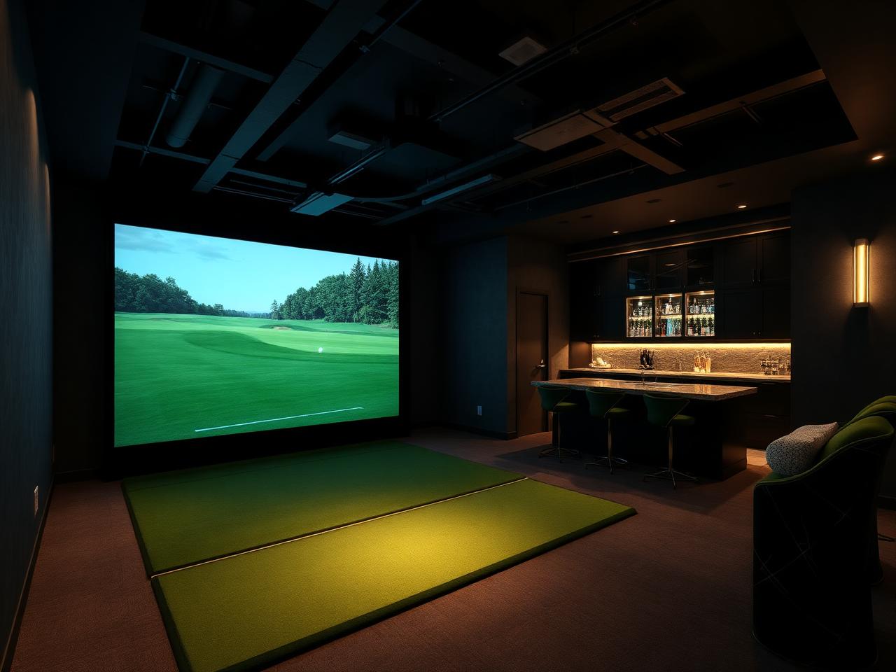 Basement Sim Lounge