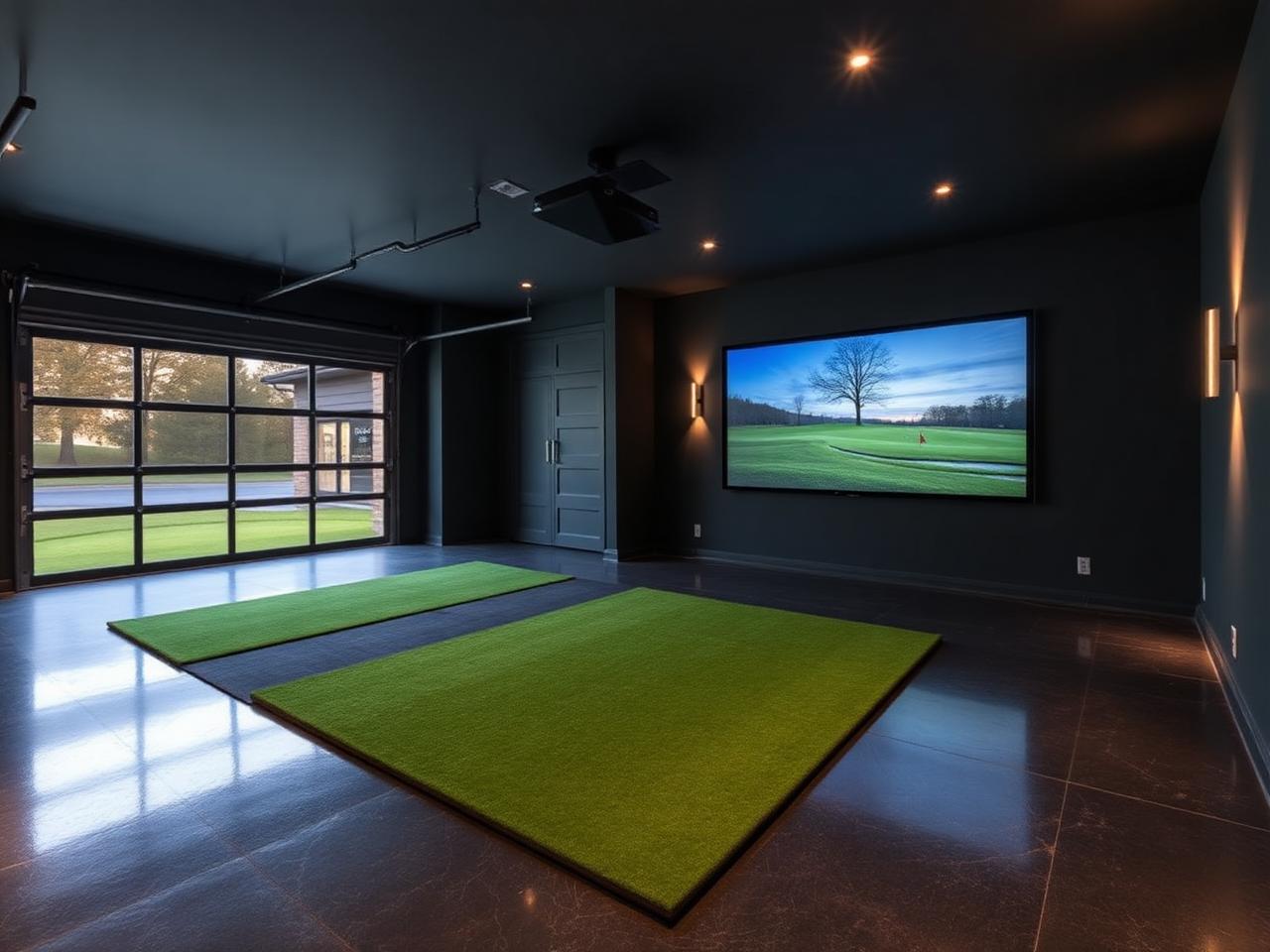 Garage Golf Simulator
